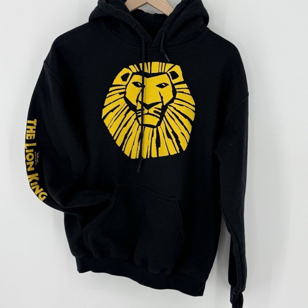 Vintage 00s Disney The Lion King Broadway Musical Hoodie S